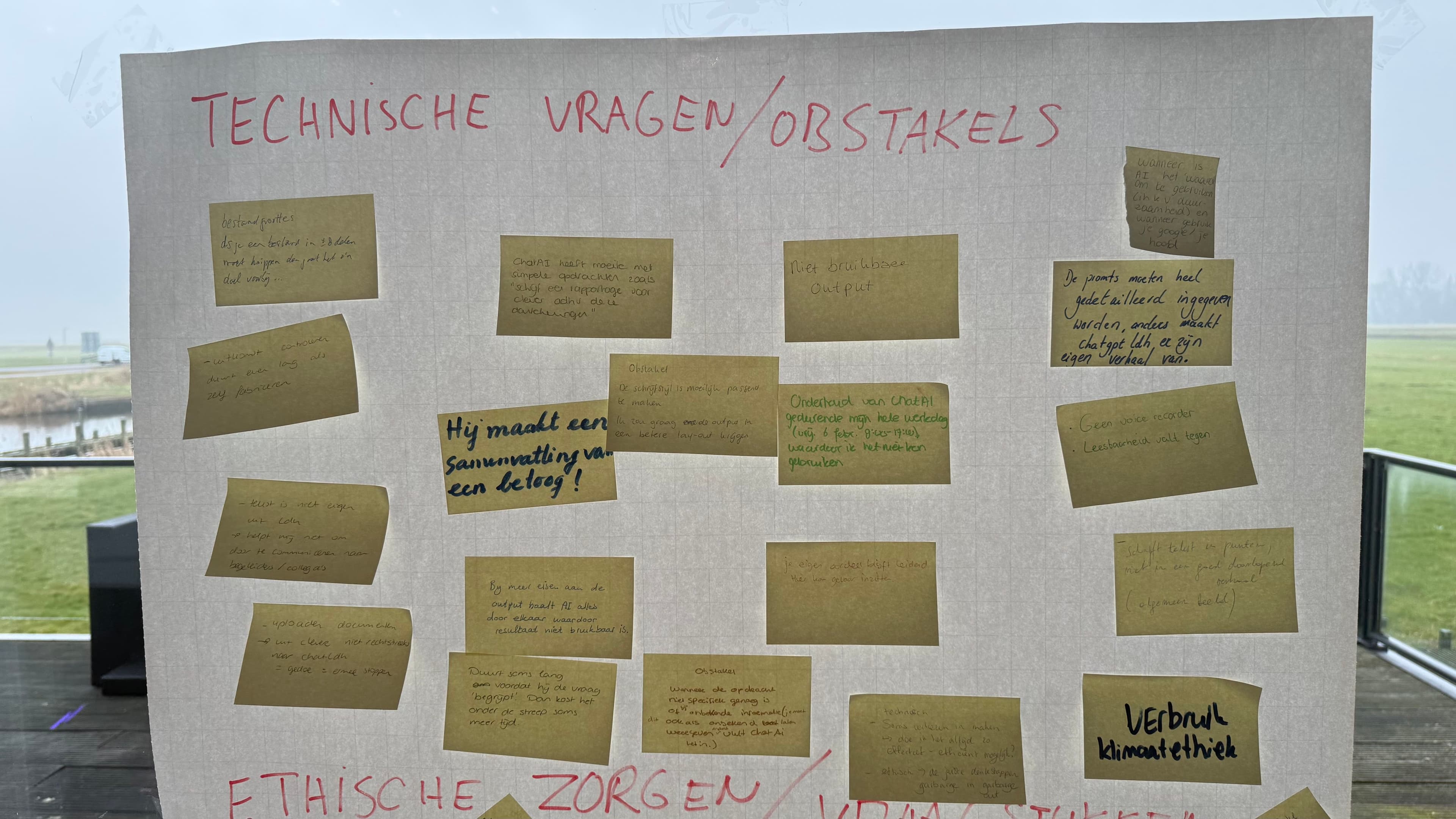 De kloof in de praktijk